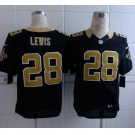 nike nfl jerseys new orleans saints #28 lewis black[Elite][lewis]