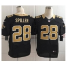 nike nfl jerseys new orleans saints #28 spiller black[Elite][spiller]