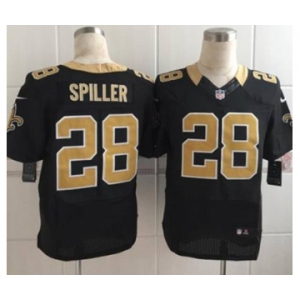 nike nfl jerseys new orleans saints #28 spiller black[Elite][spiller]