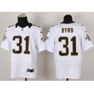 nike nfl jerseys new orleans saints #31 byrd white[Elite]