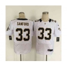 nike nfl jerseys new orleans saints #33 sanford white[Elite][sanford]