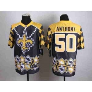 nike nfl jerseys new orleans saints #50 anthony noble fashion[2015 Elite]