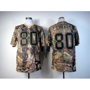 nike nfl jerseys new orleans saints #80 graham camo[Elite]