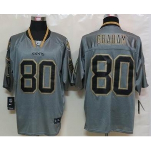 nike nfl jerseys new orleans saints #80 graham grey[Elite lights out]