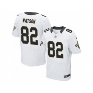 nike nfl jerseys new orleans saints #82 benjamin watson white[Elite]