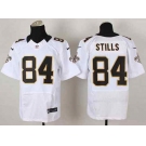 nike nfl jerseys new orleans saints #84 stills white[Elite]