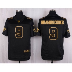 nike nfl jerseys new orleans saints #9 brandincooks black gold collection[Elite][brandincooks]