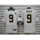 nike nfl jerseys new orleans saints #9 brees white[Elite 50th Patch]