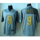 nike nfl jerseys new orleans saints #9 drew brees grey[Elite vapor]