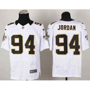 nike nfl jerseys new orleans saints #94 jordan white[Elite]