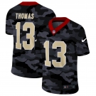 Men New Nike New Orleans Saints #13 Thomas 2020 Nike 2ndCamo Salute to Service Limited