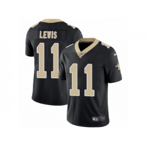 Men Nike New Orleans Saints #11 Tommylee Lewis Black Team Color Vapor Untouchable Limited Player NFL Jersey