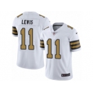 Men Nike New Orleans Saints #11 Tommylee Lewis Limited White Rush Vapor Untouchable NFL Jersey