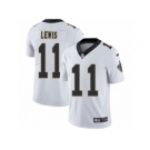 Men Nike New Orleans Saints #11 Tommylee Lewis White Vapor Untouchable Limited Player NFL Jersey