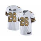 Men Nike New Orleans Saints #26 P. J. Williams Limited White Rush Vapor Untouchable NFL Jersey