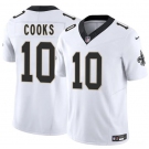 Men's New Orleans Saints #10 Brandin Cooks White 2025 F.U.S.E Vapor Limited Football Stitched Jersey
