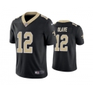 Men's New Orleans Saints #12 Chris Olave Black Vapor Limited Stitched Jersey