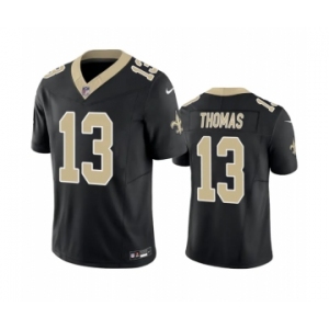 Men's New Orleans Saints #13 Michael Thomas Black 2023 F.U.S.E. Vapor Untouchable Limited Stitched Jersey