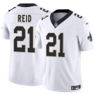 Men's New Orleans Saints #21 Justin Reid White 2025 F.U.S.E. Vapor Limited Football Stitched Jersey
