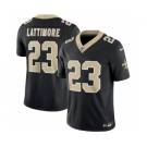 Men's New Orleans Saints #23 Marshon Lattimore Black 2023 F.U.S.E. Vapor Untouchable Limited Football Stitched Jersey