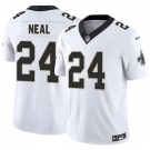 Men's New Orleans Saints #24 Devin Neal White 2025 F.U.S.E Vapor Limited Football Stitched Jersey