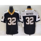 Men's New Orleans Saints #32 Tyrann Mathieu Black 2023 FUSE 1987 Legacy Vapor Stitched Jersey