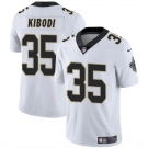 Men's New Orleans Saints #35 Jacob Kibodi White Vapor Limited Stitched Football Jersey