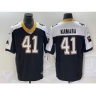 Men's New Orleans Saints #41 Alvin Kamara Black 2023 FUSE 1987 Legacy Vapor Stitched Jersey