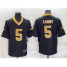 Men's New Orleans Saints #5 Jarvis Landry Black 2022 Vapor Untouchable Stitched NFL Nike Limited Jersey