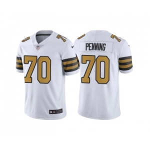 Men's New Orleans Saints #70 Trevor Penning White Color Rush Limited Stitched Jersey