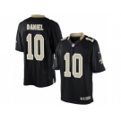 Men's Nike New Orleans Saints #10 Chase Daniel Limited Black Team Color NFL Jersey