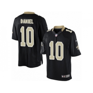 Men's Nike New Orleans Saints #10 Chase Daniel Limited Black Team Color NFL Jersey