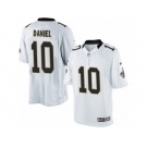 Men's Nike New Orleans Saints #10 Chase Daniel Limited White NFL Jersey