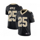 Men's Nike New Orleans Saints #25 Eli Apple Black Team Color Vapor Untouchable Limited Player NFL Jersey