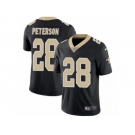 Men's Nike New Orleans Saints #28 Adrian Peterson Vapor Untouchable Limited Black Team Color NFL Jersey