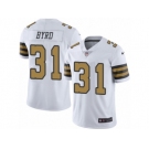 Men's Nike New Orleans Saints #31 Jairus Byrd Limited White Rush NFL Jersey