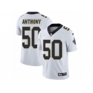 Men's Nike New Orleans Saints #50 Stephone Anthony Vapor Untouchable Limited White NFL Jersey