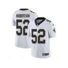 Men's Nike New Orleans Saints #52 Craig Robertson Vapor Untouchable Limited White NFL Jersey