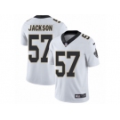 Men's Nike New Orleans Saints #57 Rickey Jackson Vapor Untouchable Limited White NFL Jersey