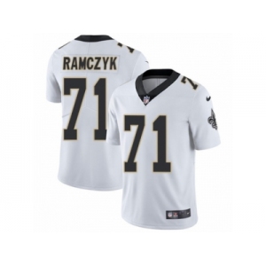 Men's Nike New Orleans Saints #71 Ryan Ramczyk Vapor Untouchable Limited White NFL Jersey