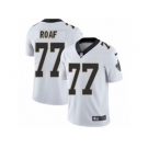 Men's Nike New Orleans Saints #77 Willie Roaf Vapor Untouchable Limited White NFL Jersey