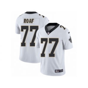 Men's Nike New Orleans Saints #77 Willie Roaf Vapor Untouchable Limited White NFL Jersey