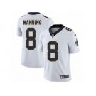 Men's Nike New Orleans Saints #8 Archie Manning Vapor Untouchable Limited White NFL Jersey