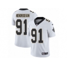 Men's Nike New Orleans Saints #91 Trey Hendrickson Vapor Untouchable Limited White NFL Jersey