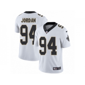 Men's Nike New Orleans Saints #94 Cameron Jordan Vapor Untouchable Limited White NFL Jersey