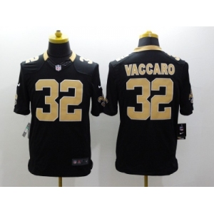 Nike New Orleans Saints #32 Kenny Vaccaro Black jerseys(Limited)