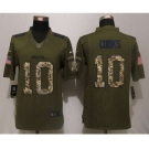 nike nfl jerseys new orleans saints #10 cooks army green[nike Limited Salute To Service]