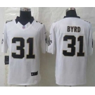 nike nfl jerseys new orleans saints #31 byrd white[nike limited]