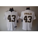 nike nfl jerseys new orleans saints #43 sproles white[nike limited]