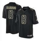 nike nfl jerseys new orleans saints #8 manning black[nike impact limited]